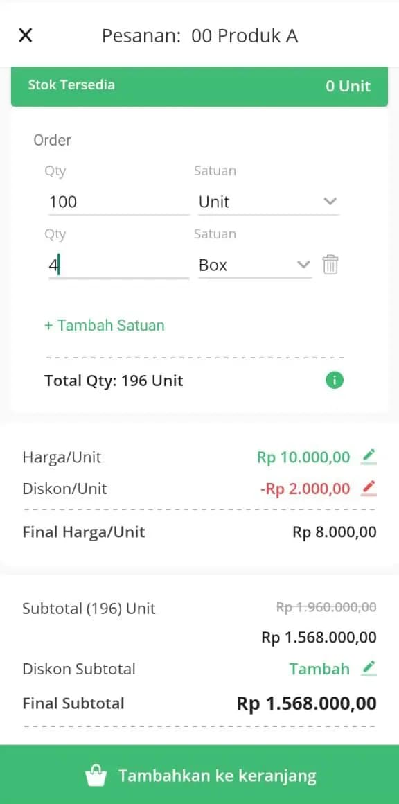 07.30 – Klien pertama Agus hari ini adalah Toko Sumber Baru, distributor sembako yang berada di dekat pasar. Sampai di lokasi toko, Agus langsung check-in kunjungan.