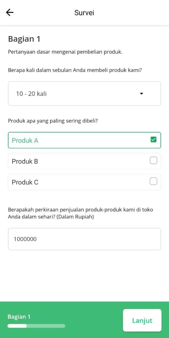 salesman login di sales app distri