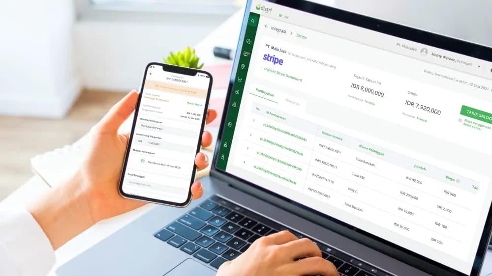 Advotics Meluncurkan Sistem Manajemen Distribusi Terintegrasi, Distri, Berkolaborasi dengan Stripe