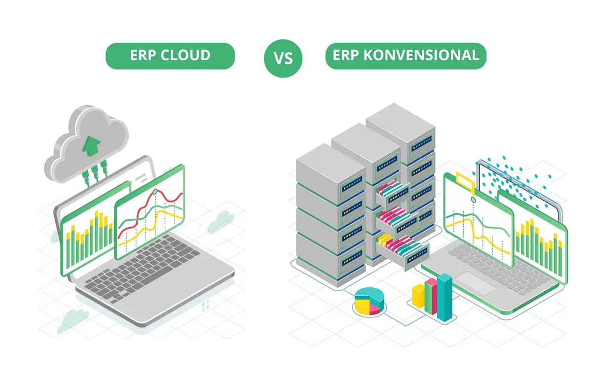 erp konvensional vs erp berbasis cloud