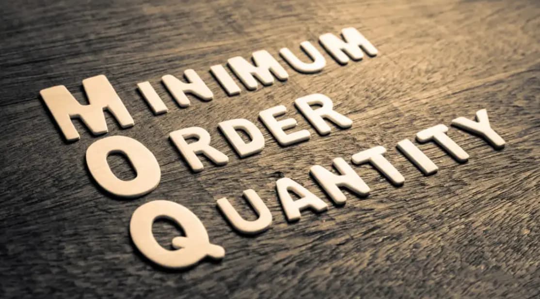 3. Minimum Order Quantity (MOQ)