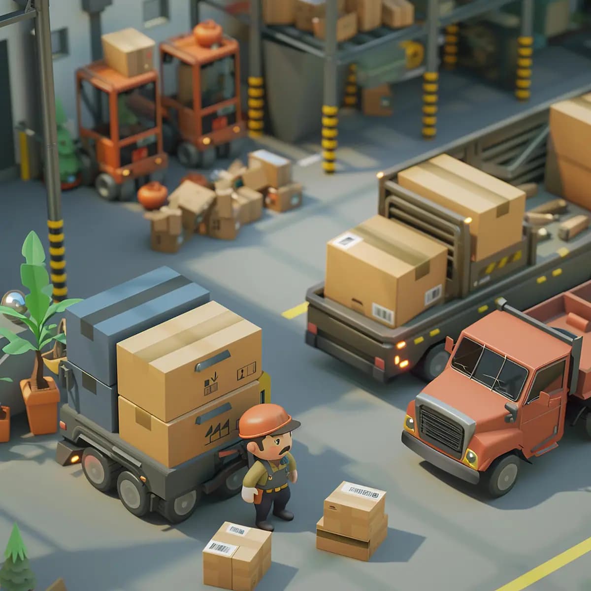 Komponen Manajemen Logistik